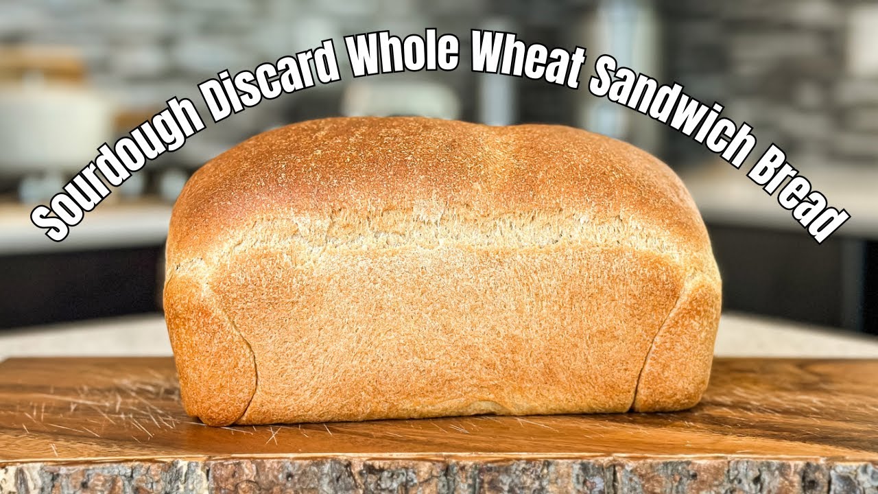 Sourdough Discard Whole Wheat Sandwich Bread