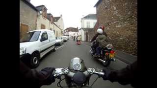 preview picture of video 'Sortie Motos d'époques à St Jean Froidmentel Mai 2013'