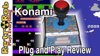 Konami Arcade Advanced Plug and Play Review --  All Games Played... Poorly..