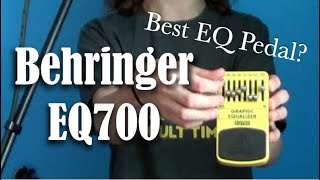 Video thumbnail for BEHRINGER EQ700 GRAPHIC EQUALIZER PEDAL Review and Demo || Best EQ Pedal for Guitar? by Garrett Campbell Music