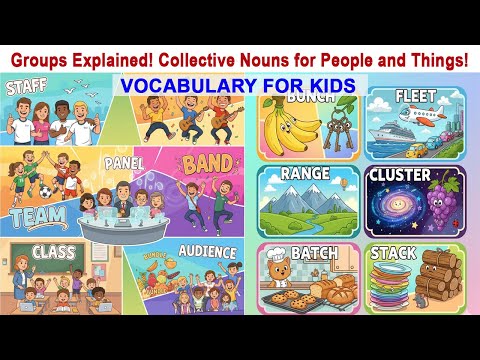 A group of people and things and How they are described