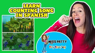 Counting Fruits Song in Spanish | Canción Para Niños | Count to 10 | Patty Shukla