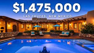 $1,475,000 Las Cruces Luxury Home With INSANE Organ Mountain Views