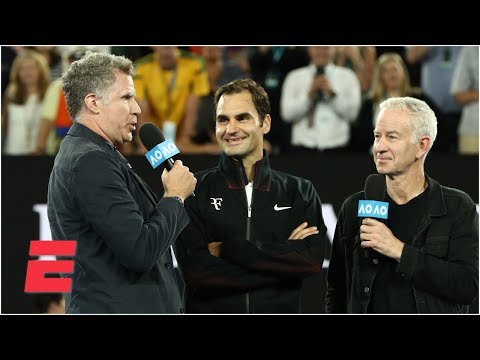 Will Ferrell Interviewed Roger Federer Basically As Ron Burgundy
