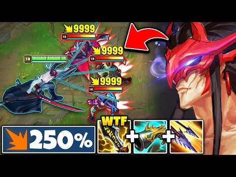 Yone but I have 250% crit chance and I kill you in 0.01 seconds flat...