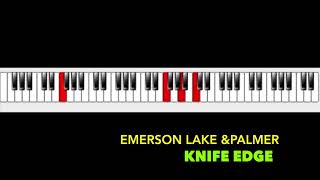 Emerson Lake&amp;Palmer - Knife edge (Tutorial)
