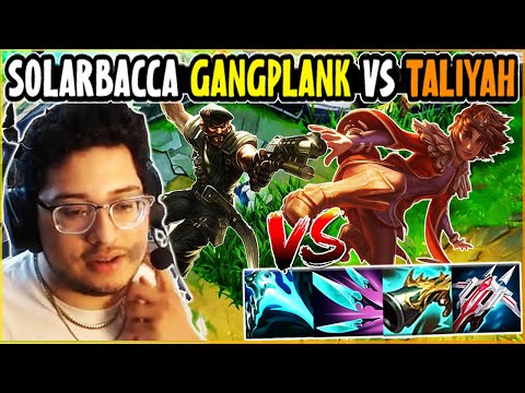 SOLARBACCA Gangplank Vs Taliyah Mid - EUW Master - Patch 14.6
