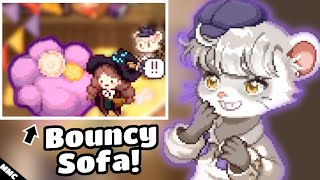 Theo's Super Bouncy Sofa! - Little witch in the woods full release