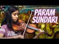Param Sundari Violin Cover From Movie Mimi