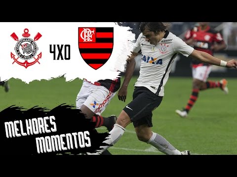 Corinthians 4x0 Flamengo - Melhores Momentos - Brasileirão 2016