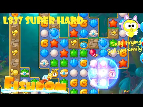 Fishdom level 839 super hard