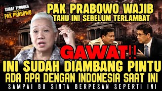 Download lagu Unexpectedly, Bu Shinta Dares to Voice This!! Hopefully, This Reaches and Is Heard by Mr. Prabowo mp3