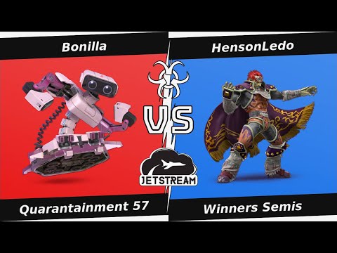 Quarantainment 57 Winners Semis - Bonilla (ROB) Vs HensonLedo (Ganondorf) - SSBU
