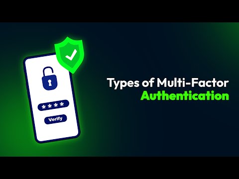 Types Of Multi Factor Authentication Mfa