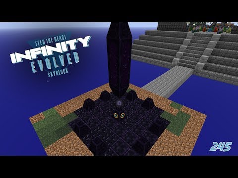 Wir haben ein Eldritch Portal! 🎓 FTB Infinity Evolved Skyblock #245