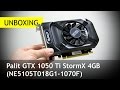 GF GTX 1050 Ti 4Gb GDDR5 StormX Palit NE5105T018G1F - відео