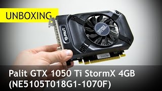 Palit GeForce GTX 1050 Ti StormX (NE5105T018G1-1070F) купити в інтернет ...
