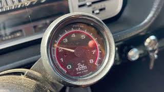 1968 Ford Falcon Two-Door Sedan Engine Running