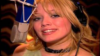 Hilary Duff In The Studio - &quot;Anywhere But Here&quot; and &quot;Love Just Is&quot;