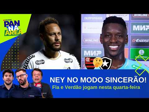 NEYMAR, GABI E CIA SOLTARAM AS FRANGAS!; LUIZ HENRIQUE MUITO DISPUTADO NO MERCADO!!! | PAN NA ÁREA