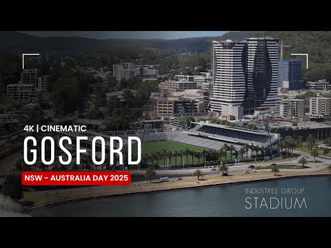 Gosford NSW Australia | 4K Drone Video | Australia Day 2025 | Drifters Wharf
