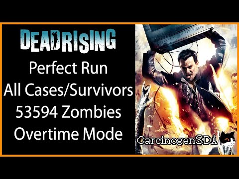 [No Commentary] Dead Rising (PC) - Perfect Run (All Cases, All Survivors, 53594 Zombies, Overtime)