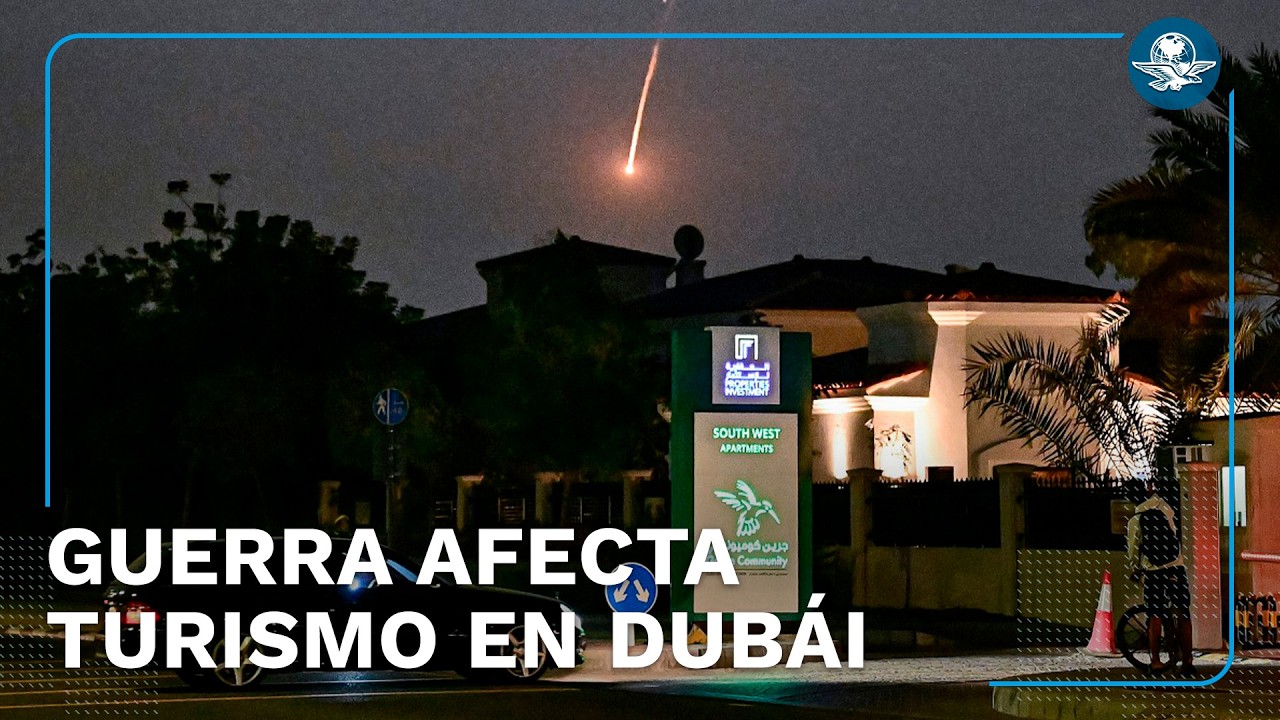 Turismo en Dubái en riesgo por guerra con Irán y cierres de vuelos