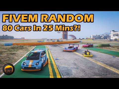 Can We Get 80 Different Cars In 25 Minutes?! - GTA FiveM Random All №142