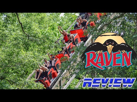 Video review of Raven by Theme Park Hunting