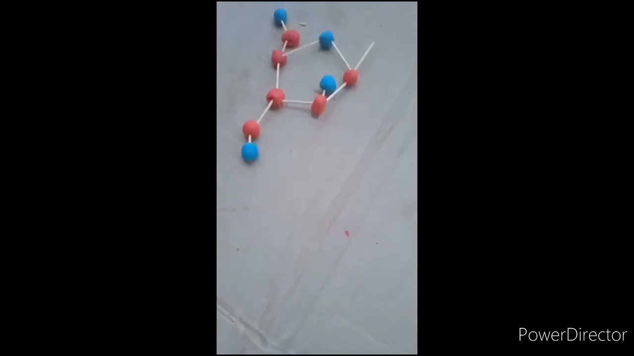 Fructose 3-Dimensional Model