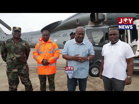 President Mahama updates the nation after touring flood-affected communities