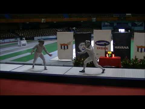 2018 Pan Ams Women's Saber Gold: Wozniak vs. Stone