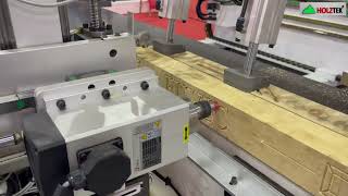 Máy khoan ngang CNC-2500FZ lập trình chạy chữ biên dạng phức tạp, đục được ổ khoá