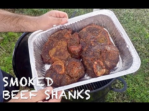 Perfect Smoked/Braised Beef Shanks On The Pit Barrel...