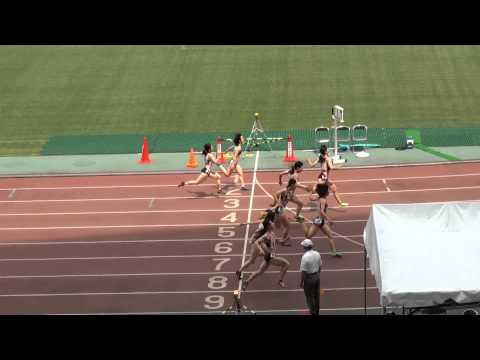 関東・関西IC女子100ｍ比較