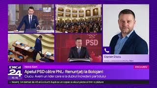 Ciprian Ciucu, după ce PSD le-a cerut liberalilor să renunțe la Bolojan: „Avem doar două opțiuni”