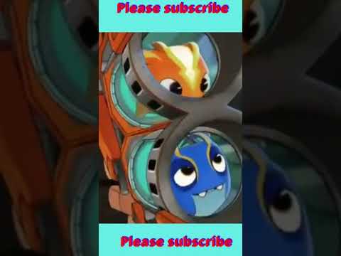 Slugterra Eli Shane first fusion shot |slugterra burpy and joules fusion shot| #shorts  #ytshorts