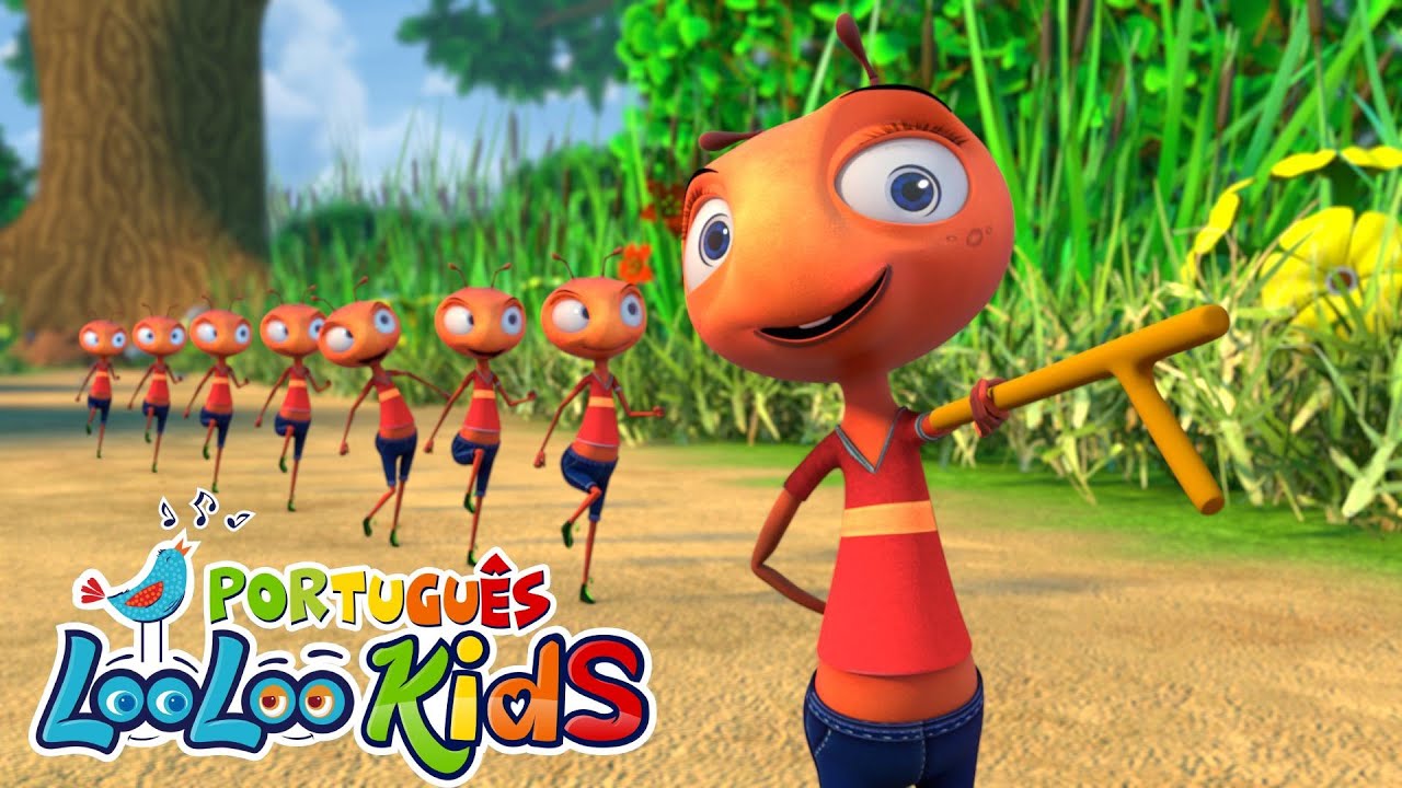 As Formigas Marcham - Músicas Infantis Divertidas - Canções infantis - LooLoo Kids Português