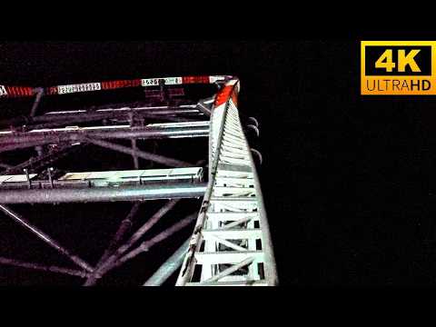 Top Thrill 2 Night POV Front Row 4K 60fps Multi Launch Roller Coaster Cedar Point Sandusky, Ohio