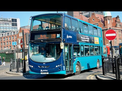 Nice DB300: Arriva North East 7624 (NK61EBP) VDL DB300/Gemini 2