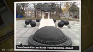 preview picture of video 'Famen Temple & a Finger Bone of the Buddha Eddakath's photos around Xi'an, China (buddha xian)'