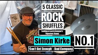 5 Classic Rock Shuffles No.1 by Simon Kirke - Bad Company