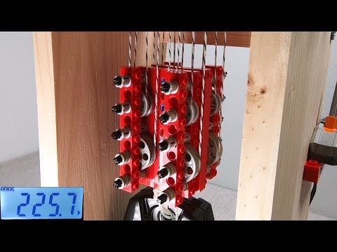 Testing Lego gear and pulley systems – part 2 - Kids (6+), Kingdom Kids Zone - Brick Experiment Channel