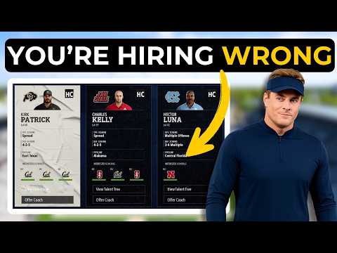 5 Proven Coaching Staff Hacks to DOMINATE Dynasty in CFB 26