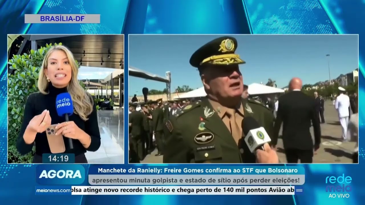 Freire Gomes confirma ao STF que Bolsonaro apresentou minuta golpista e estado de sítio