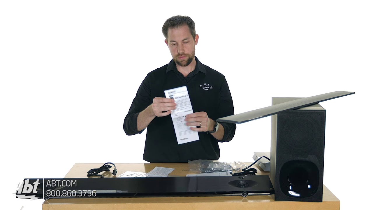 video Loa soundbar Sony HT-NT5 chính hãng 0