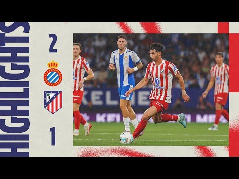 HIGHLIGHTS | Espanyol 2-1 Atlético de Madrid | ⚽ Julián Alvarez's insane free kick goal