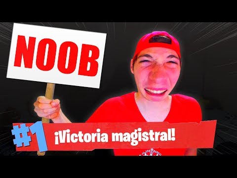 Reacting to MY FIRST VICTORY in FORTNITE Battle Royale