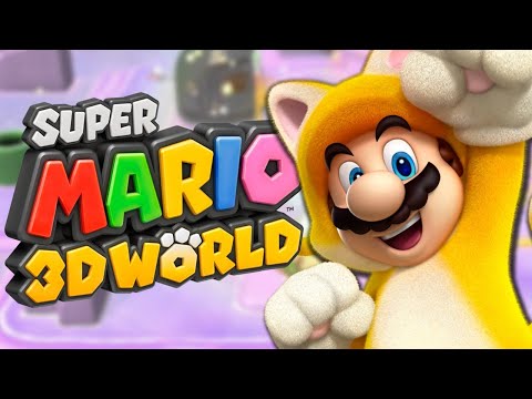 🔴 Super Mario 3D World - Gameplay 100% Walkthrough Part 5: World 5! (ROAD TO BOWSER'S FURY!)