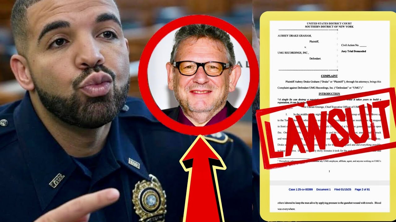 HE’S SPIRALING! Drake’s Explosive 81-Page Lawsuit Against UMG 1-20 EXPOSED! 🚨🔥”